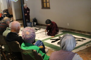 新春！書道パフォーマンス